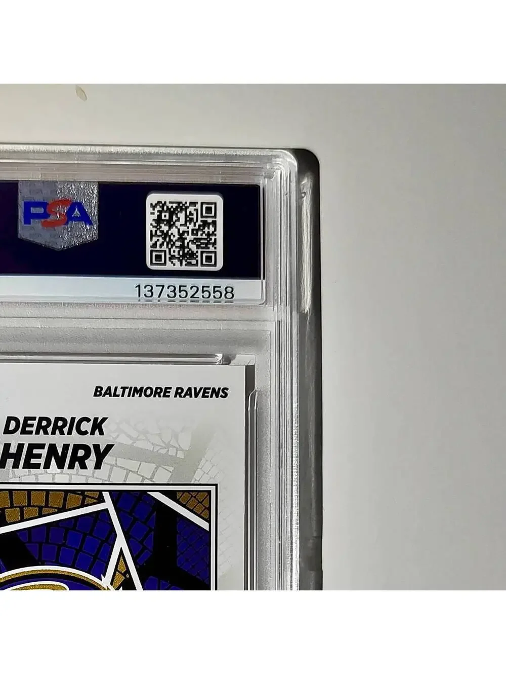 Derrick Henry 2024 Panini Sticker Collection 001/049 #63 Bronze Foil PSA 9 Mint